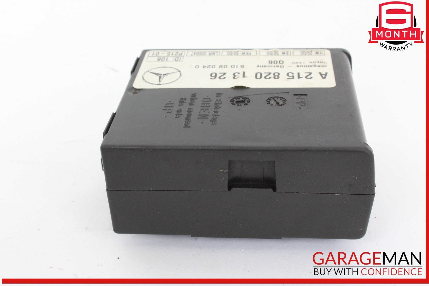 00-02 Mercedes W215 CL55 AMG Tow Alarm Control Module Unit 2158201326 OEM