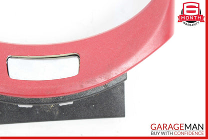 15-20 Mercedes W205 C300 C350 Center Console Armrest Front Covering Panel Red