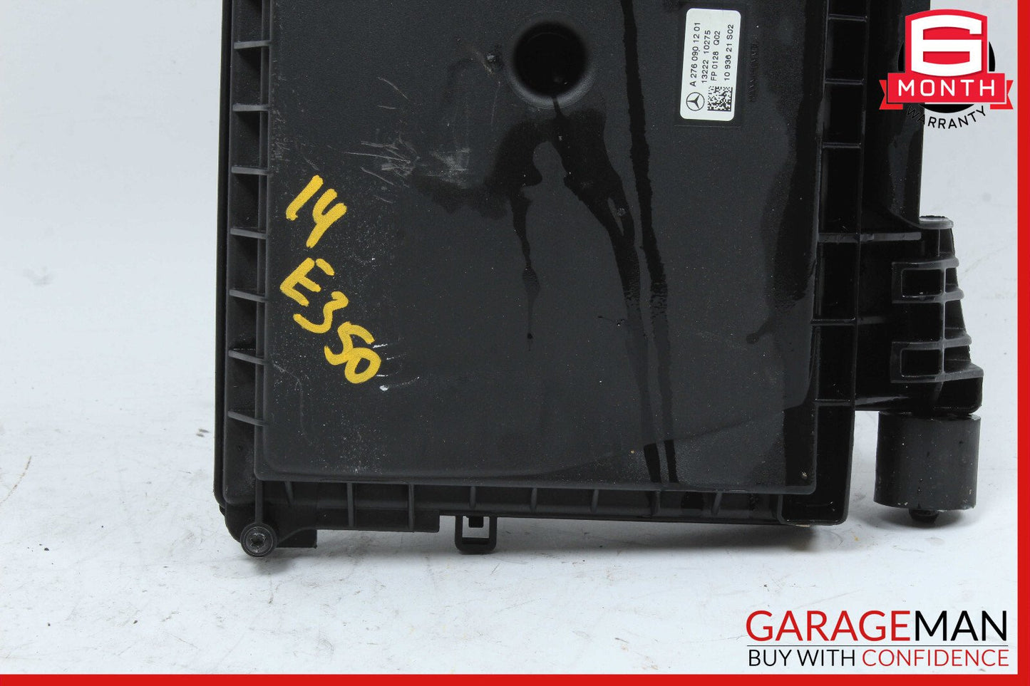 10-16 Mercedes W212 E350 C300 ML350 Air Intake Cleaner Filter Box Assembly