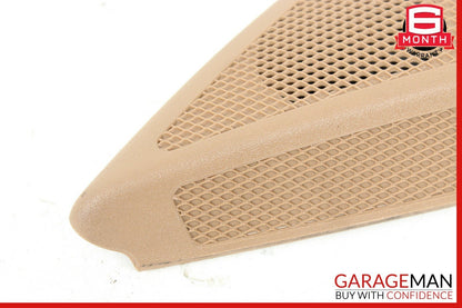 03-09 Mercedes W211 E350 Front Left Driver Side Tweeter Speaker Cover Brown OEM