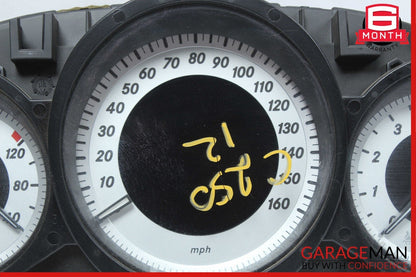 12-14 Mercedes C250 C300 Speedometer Odometer Instrument Cluster Gauge Assembly