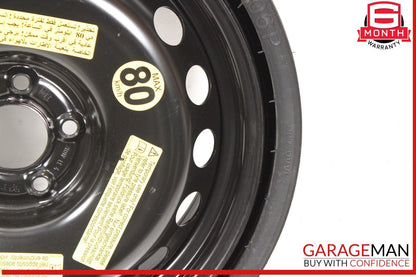 09-17 Audi Q5 Emergency Spare Wheel Rim Tire 6Jx18H2 ET36 OEM