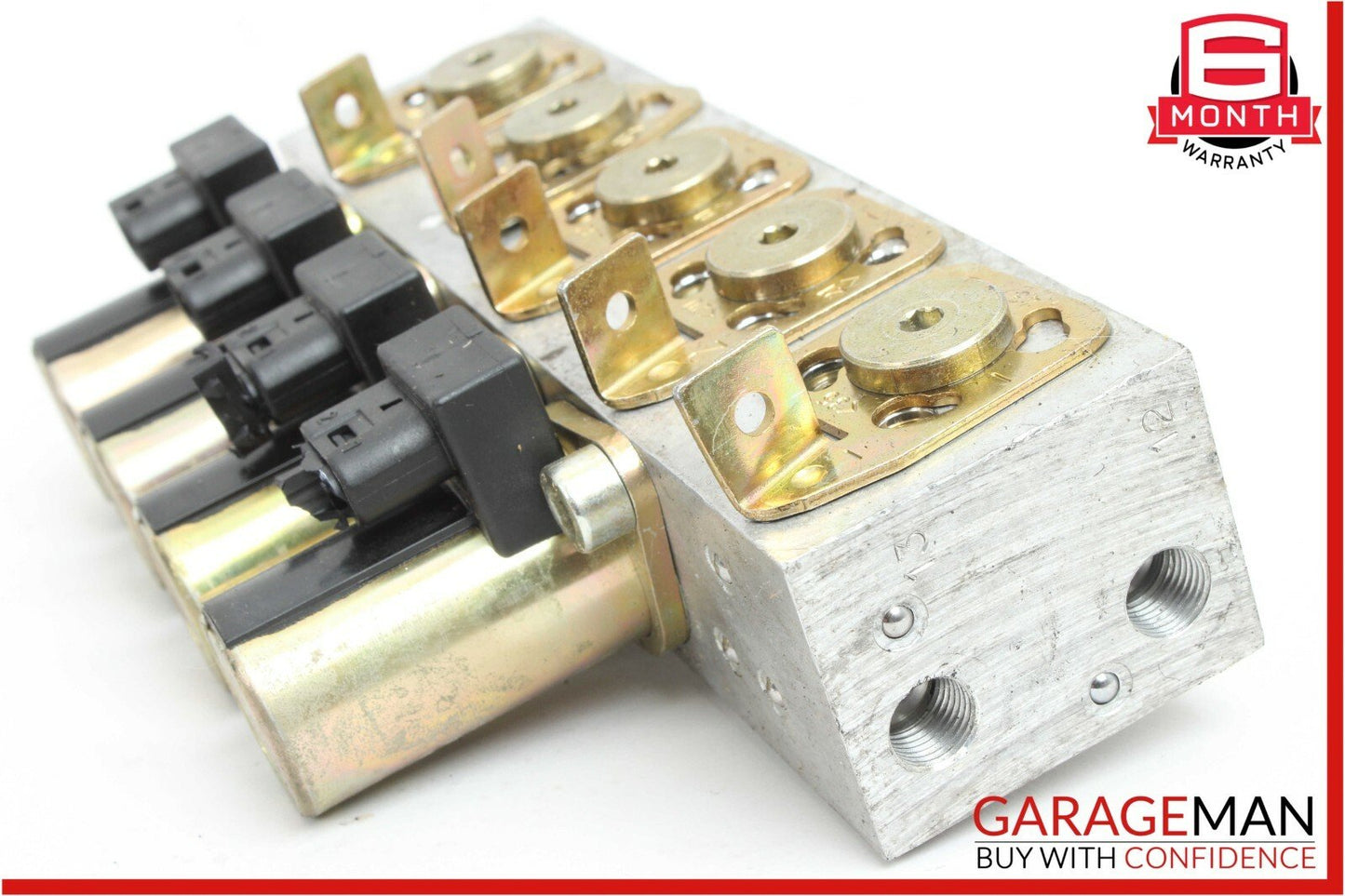 90-02 Mercedes R129 300SL SL500 SL600 Right Top Hydraulic Valve Block Solenoid