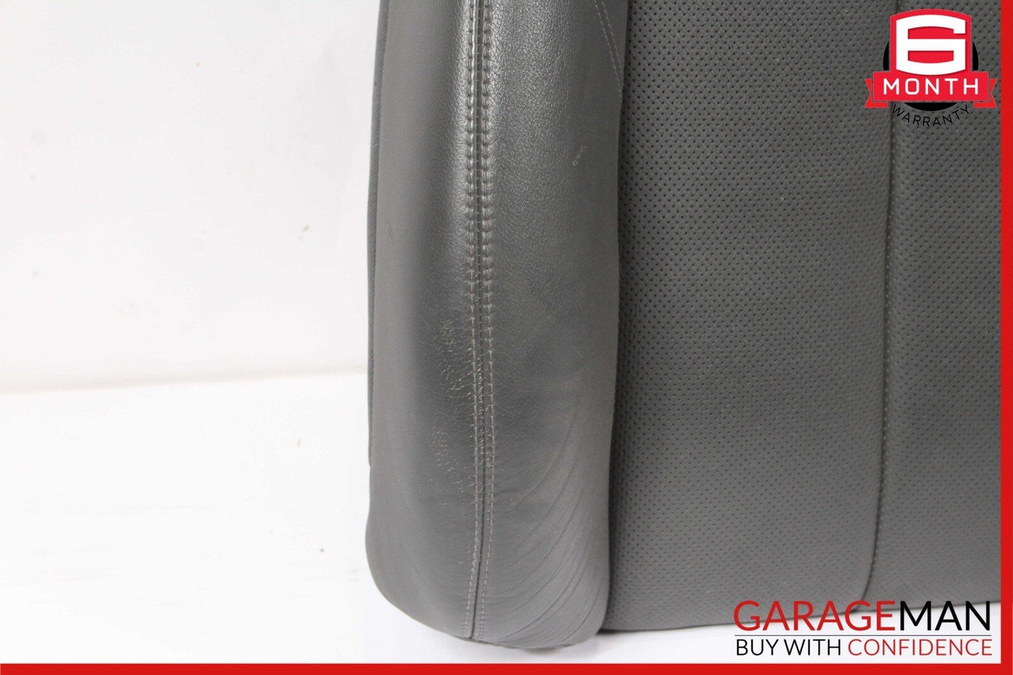 03-06 Mercedes R230 SL500 Front Right Side Upper Top Seat Cushion Cover Gray