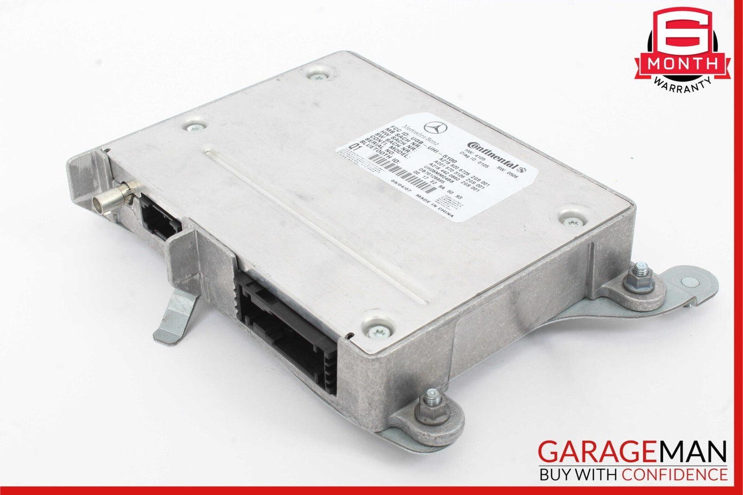07-10 Mercedes W221 S600 CL600 Bluetooth Mobile Cell Phone Control Module Unit
