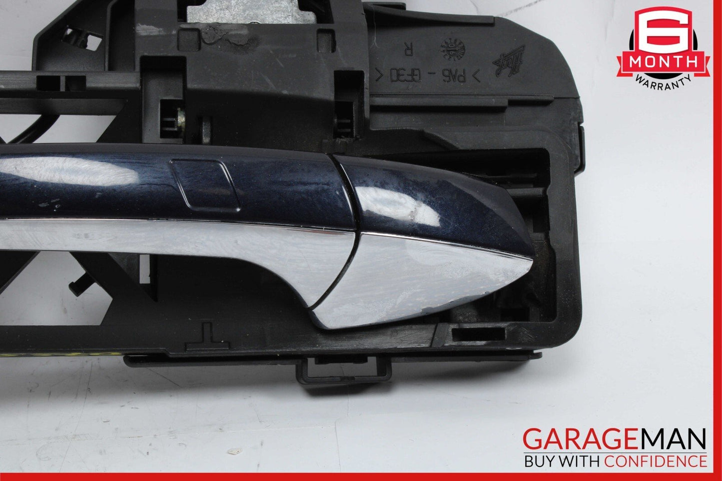 07-13 Mercedes W221 S550 Front Right Exterior Door Handle Keyless Go Blue