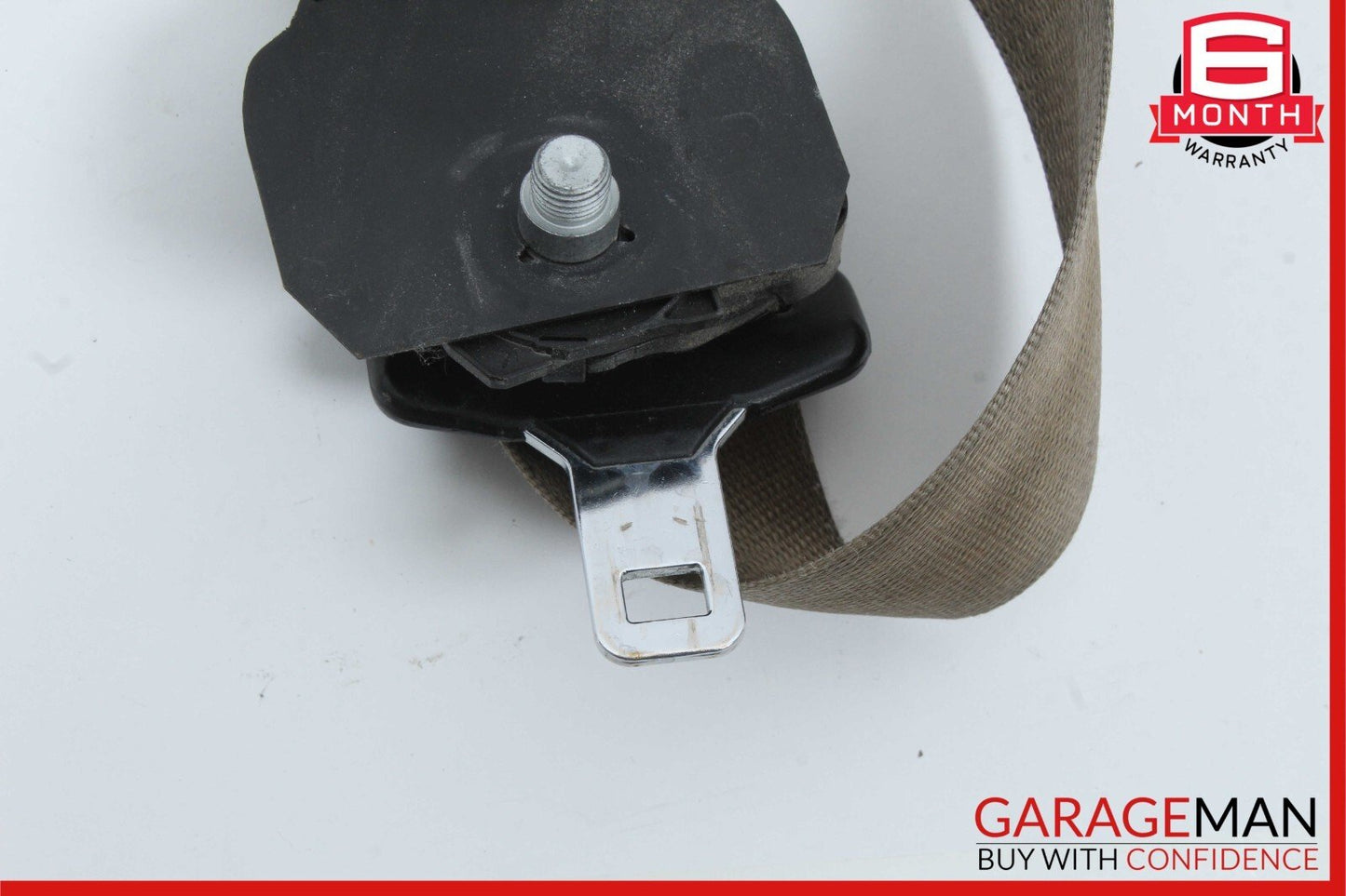 06-08 Mercedes R320 ML350 GL450 Front Left Driver Seat Belt Seatbelt Brown
