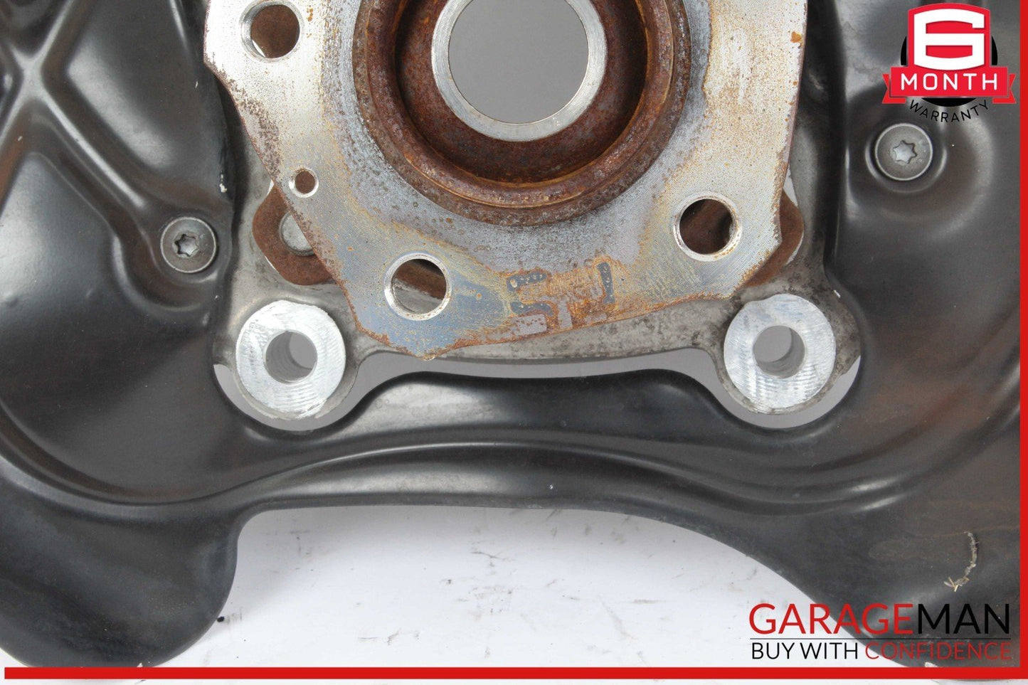 17-24 Audi Q7 Rear Left Driver Side Spindle Knuckle Wheel Hub 4M0505431AF OEM