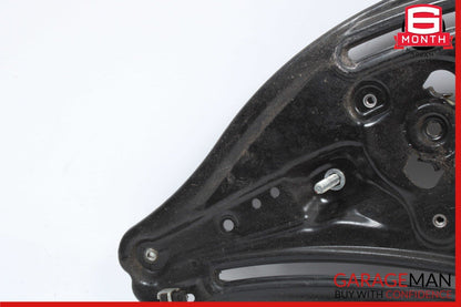 10-16 Mercedes W207 E350 Coupe Rear Right Door Regulator Window Frame w/o Motor