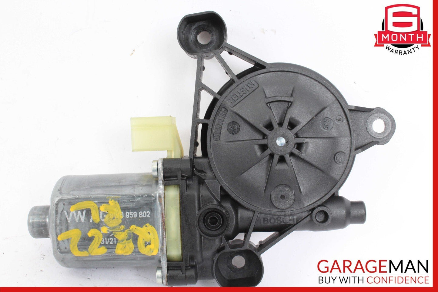 19-23 Audi Q8 Rear Left Driver Side Door Window Regulator Motor OEM