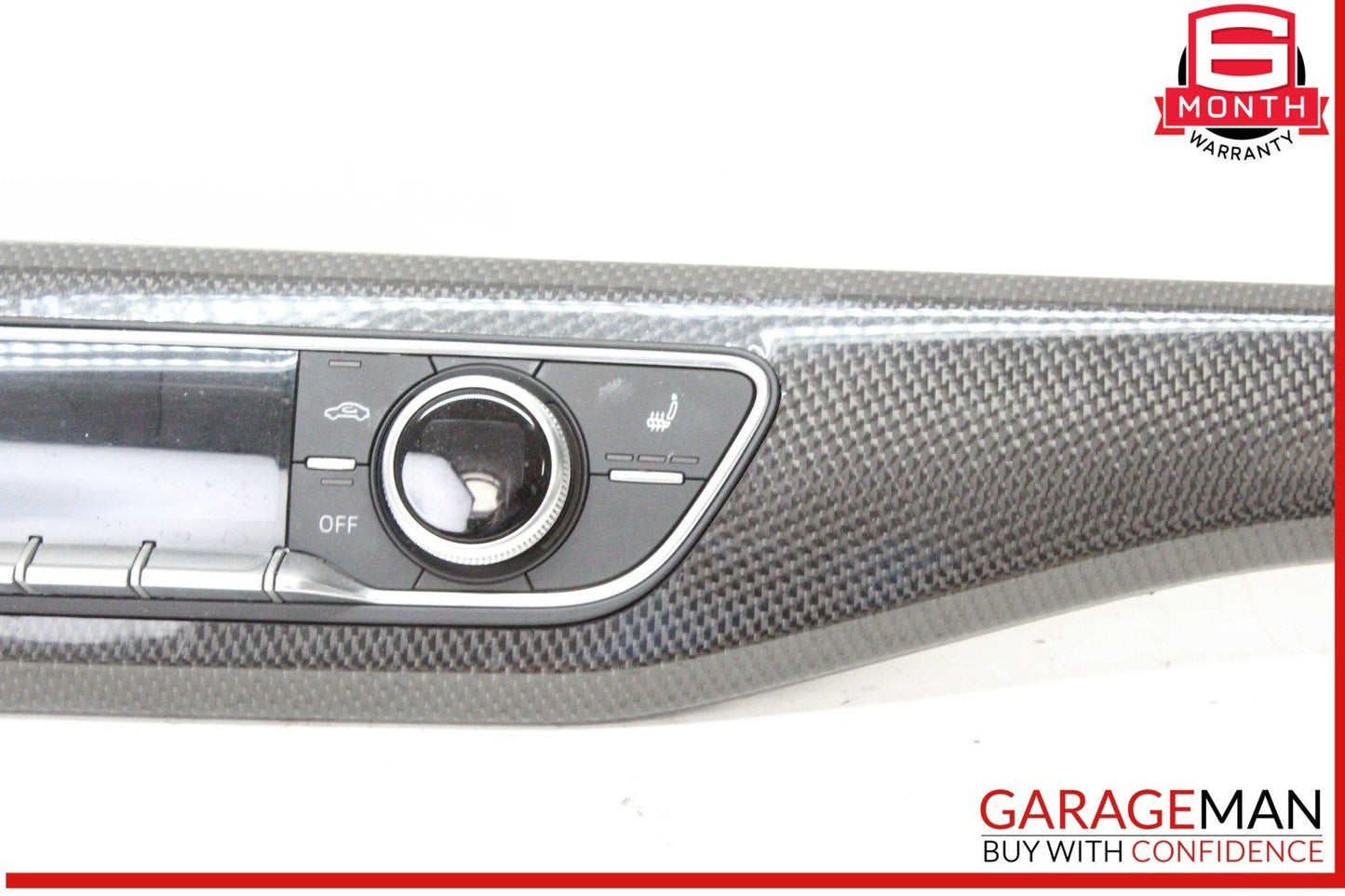 18-24 Audi S5 A5 Dash AC A/C Climate Control Switch w/ Trim Cover Panel OEM