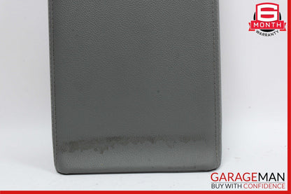 03-06 Mercedes R230 SL500 Center Console Rear Lid Cover Panel Gray OEM