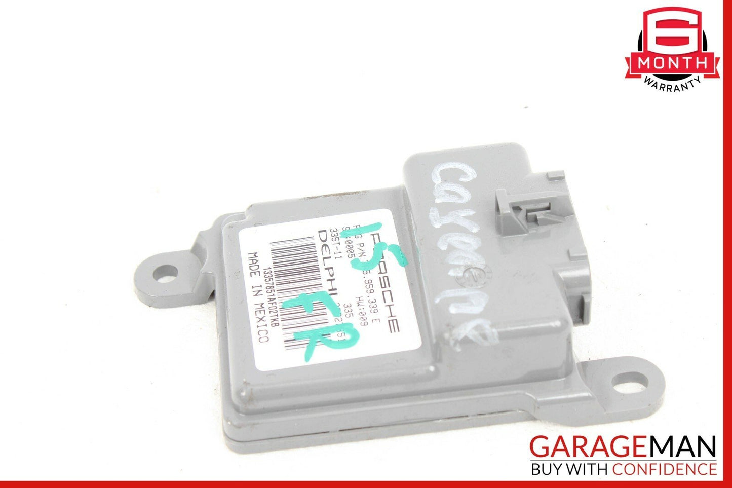 11-17 Porsche Cayenne 958 Front Right Seat Occupant Sensor Module 7P5959339E OEM