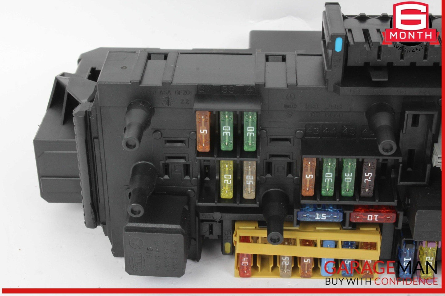 10-18 Mercedes W212 E350 E400 Rear SAM Fuse Box Relay Control 2129009722 OEM