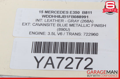08-18 Mercedes W212 E350 C250 GLK350 Rear Left Side Door Control Module OEM