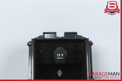 06-11 Mercedes W219 CLS550 Rear Center Console Storage Armrest Compartment OEM