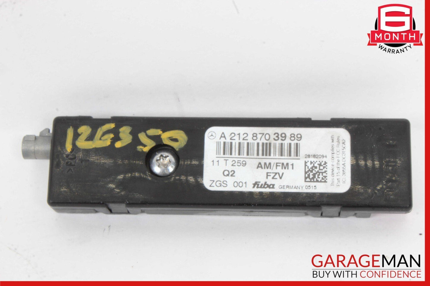 10-16 Mercedes W212 E350 E400 E550 Antenna Amplifier Amp Module Radio OEM