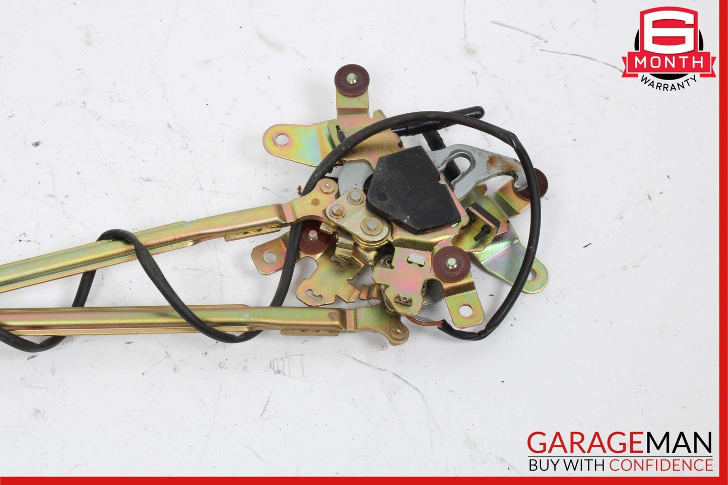 03-12 Mercedes R230 SL500 SL550 Convertible Top Roof Latch Lock Linkage Assembly