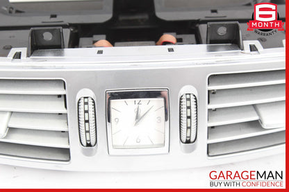 07-14 Mercedes W216 CL550 CL600 Dashboard Center A/C AC Air Vent w/ Clock OEM
