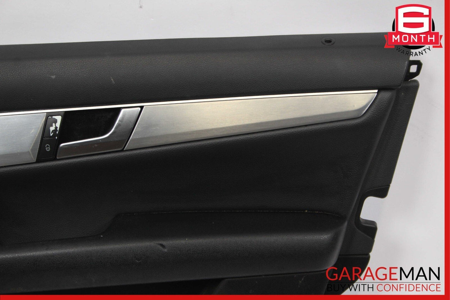 08-14 Mercedes W204 C350 Sedan Front Right Interior Door Trim Panel Cover Assy