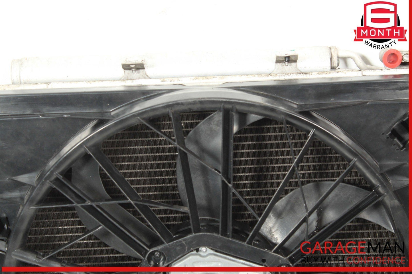 06-09 Mercedes W211 E350 Engine Cooling Radiator A/C AC Condenser Assembly OEM