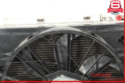 06-09 Mercedes W211 E350 Engine Cooling Radiator A/C AC Condenser Assembly OEM