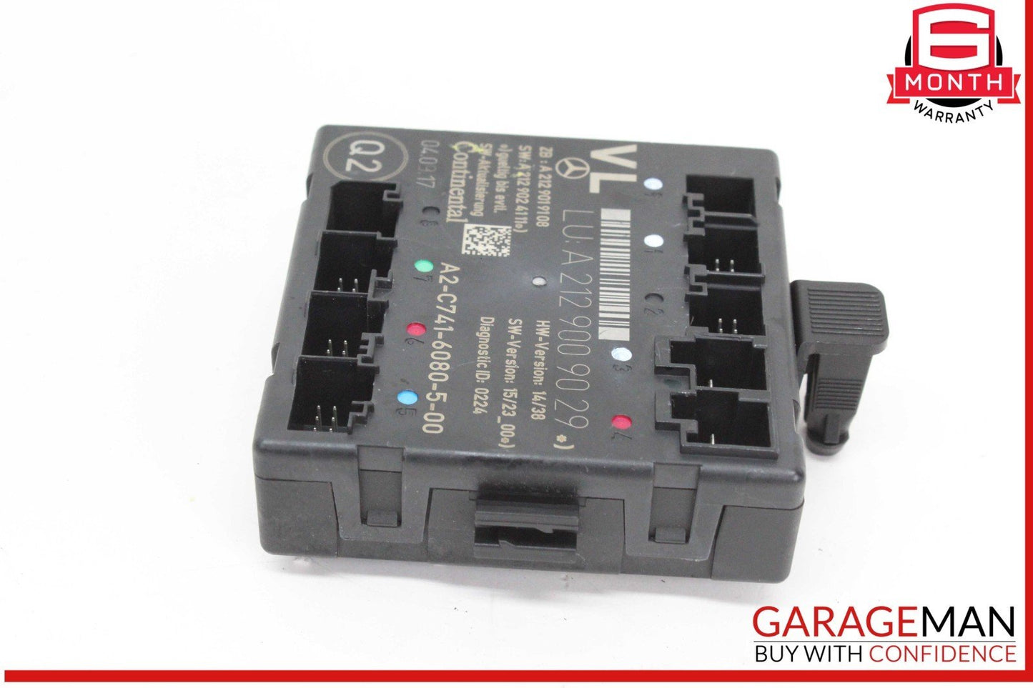 08-18 Mercedes R172 SLC300 C250 C350 Front Left Side Door Control Module OEM
