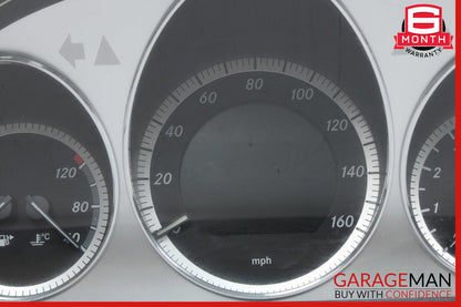 08-11 Mercedes W204 C300 C350 Instrument Speedometer Cluster OEM