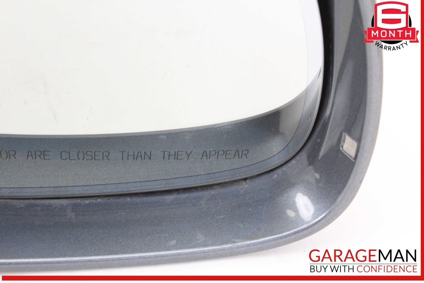 09-15 Audi Q5 Front Right Side Door Rear View Mirror Silver 8R1857410E OEM