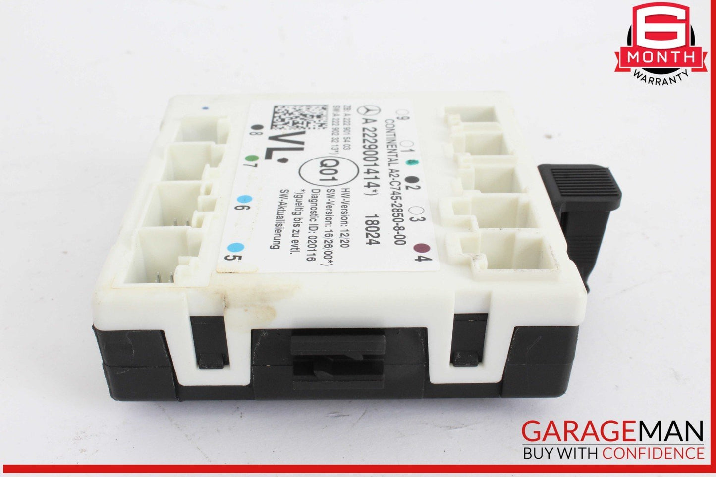 15-20 Mercedes X253 GLC350e Front Left Side Door Control Module Unit OEM