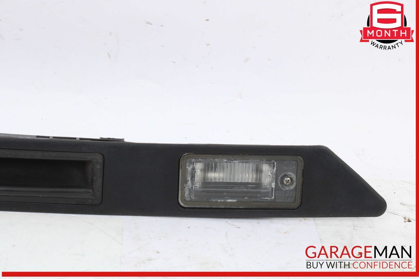 07-15 Audi Q7 Rear Tailgate Trunk Handle w/ License Plate Light Lamp OEM