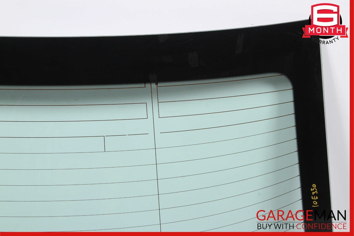 10-17 Mercedes W207 E350 E550 C250 Coupe Rear Windshield Window Glass Panel