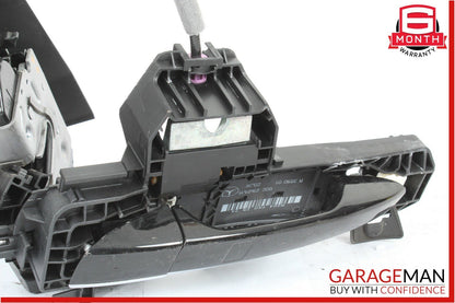 12-14 Mercedes W204 C250 Keyless Go Rear Left Exterior Door Handle w/ Actuator