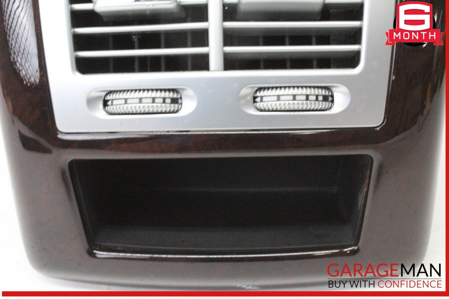 07-13 Mercedes W221 S550 Rear Center Console AC A/C Air Vent Trim 2218301054