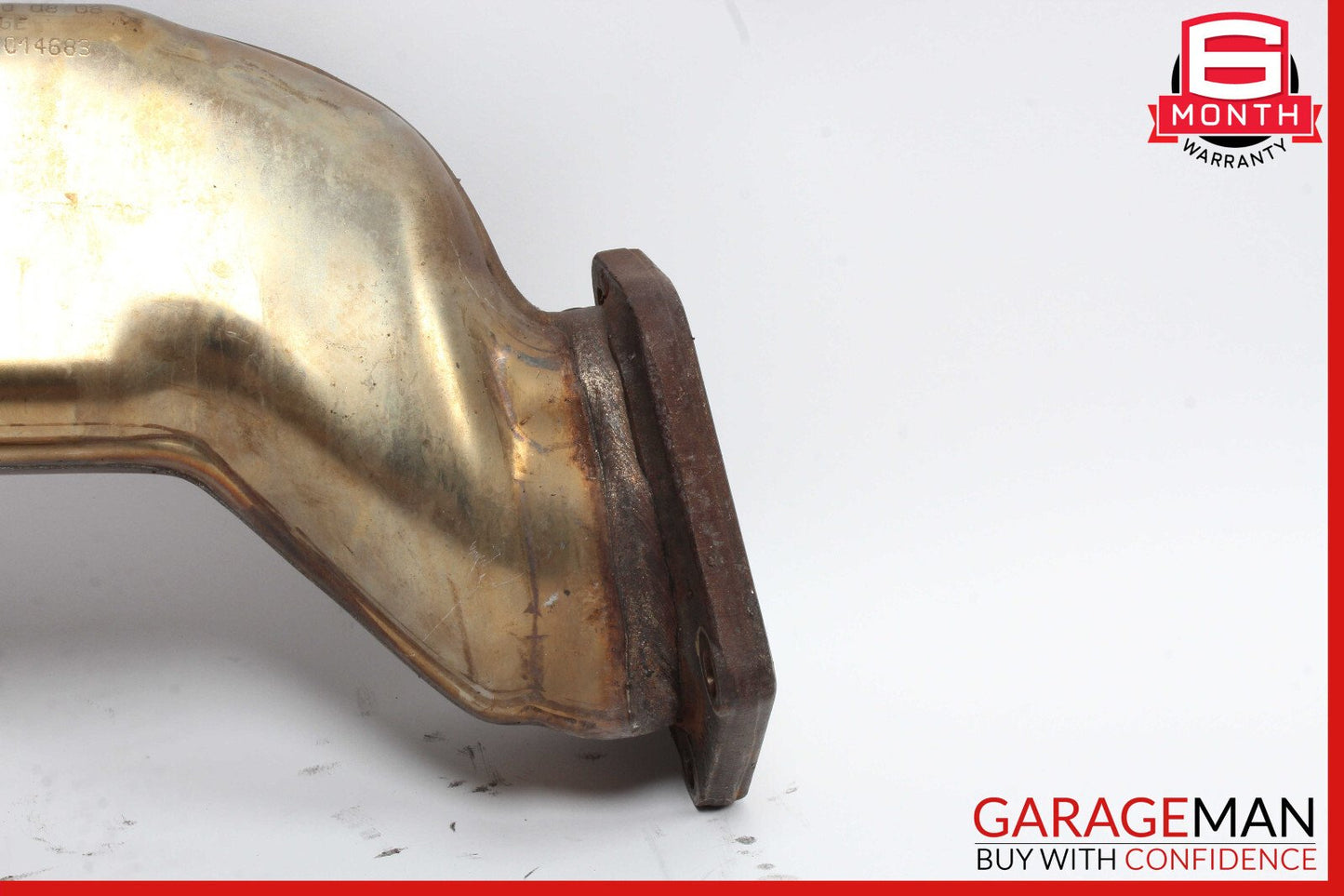 12-18 Mercedes W218 CLS550 4.6L Right Exhaust Pipe Adapter 2781400808 OEM