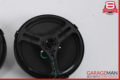 08-11 Mercedes W204 C300 C350 Rear Right & Left Side Door Sound Speakers Set OEM