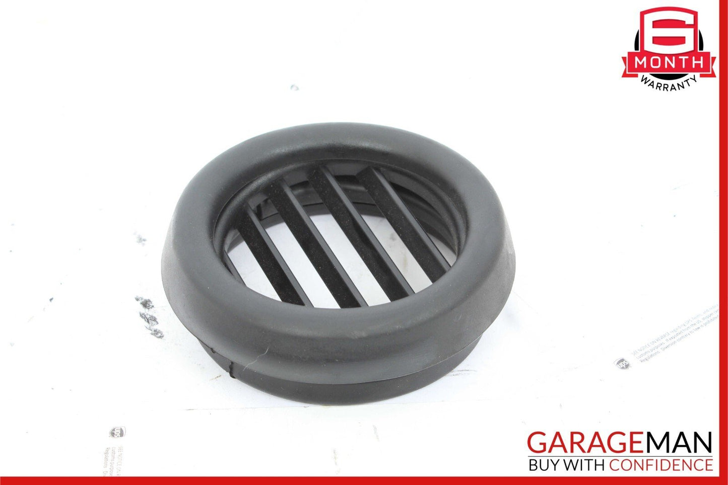 03-10 Porsche Cayenne 955 957 Dashboard A/C Air Vent Round Grille Trim Black OEM