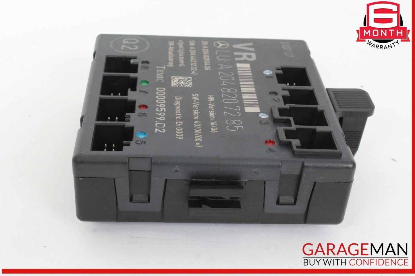 08-14 Mercedes W204 C300 C350 Front Right Side Door Control Module Unit OEM