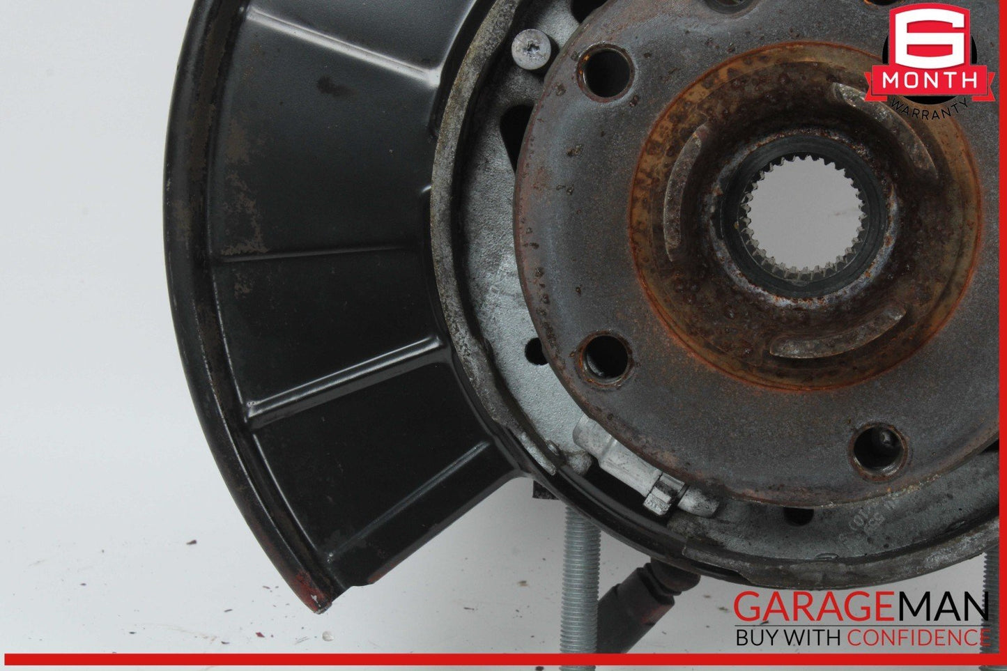 11-14 Porsche Cayenne 958 Rear Right Passenger Side Spindle Knuckle Wheel Hub