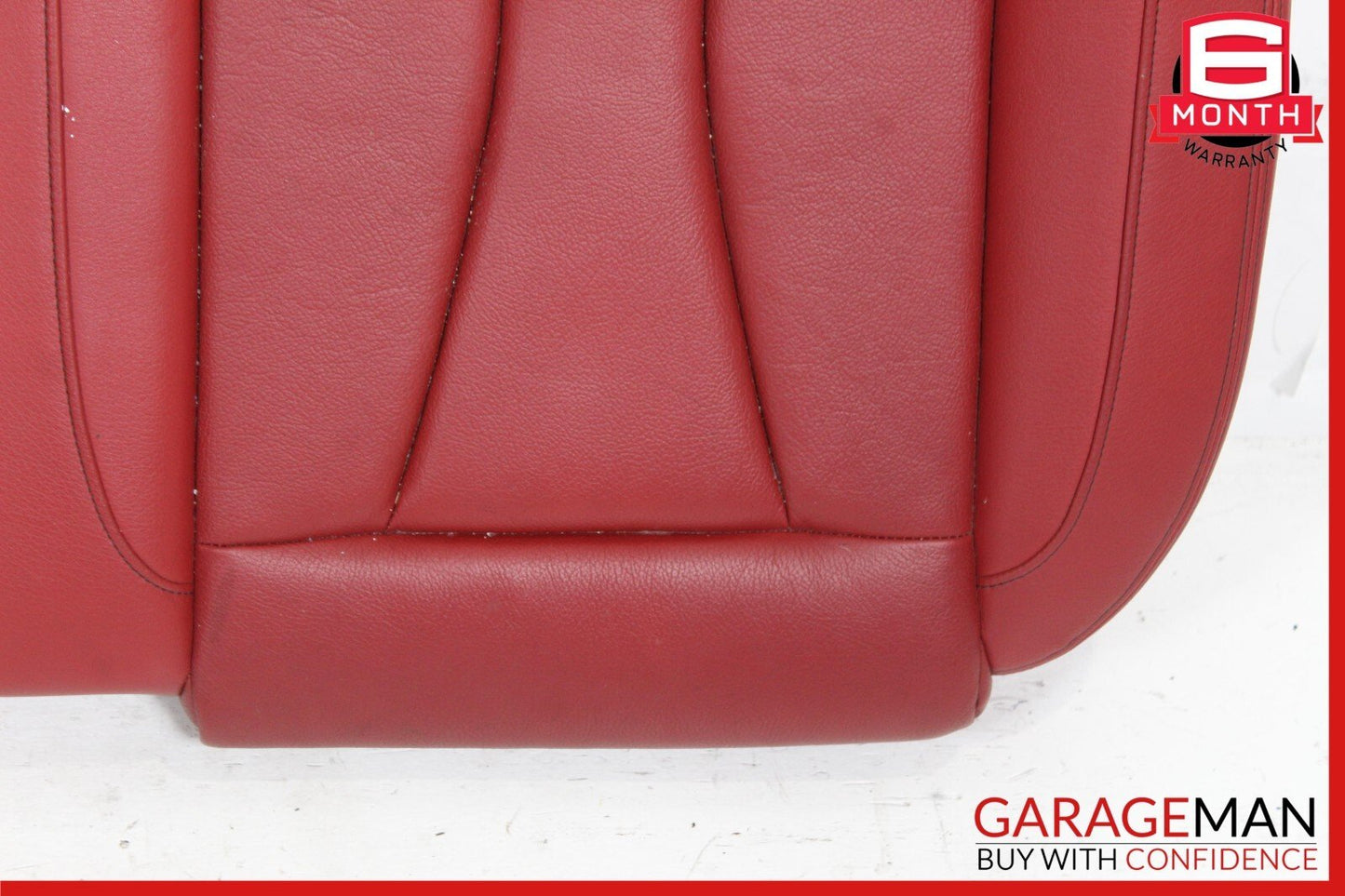 15-20 Audi S3 A3 Rear Seat Bottom Cushion Bench Red OEM