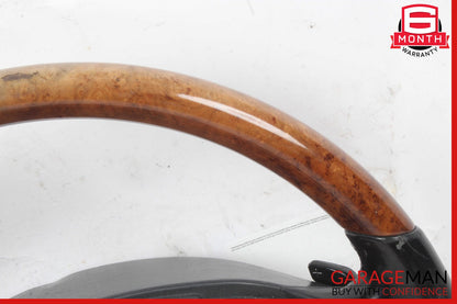 07-10 Mercedes CL550 S550 4 Spoke Steering Wheel Black w/ Paddles Assy Wood