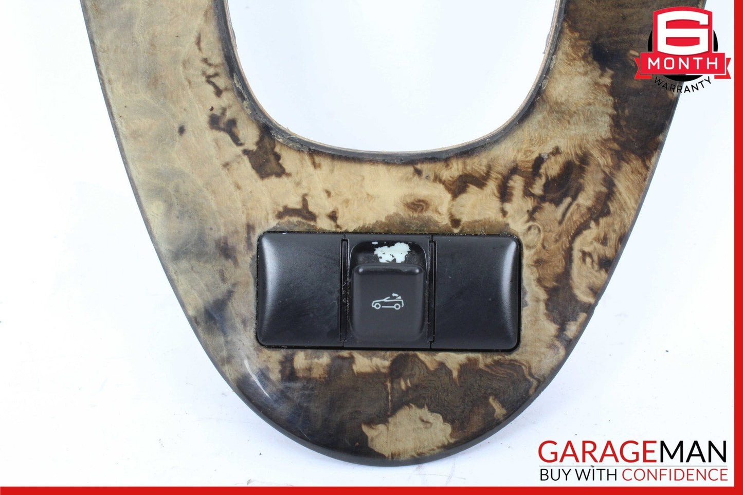 97-04 Mercedes R170 SLK230 Front Center Console Shifter Trim w/ Roof Switch OEM