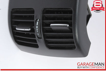 08-17 Mercedes W204 C250 E350 Rear Center Console AC Air Vent Trim Black OEM