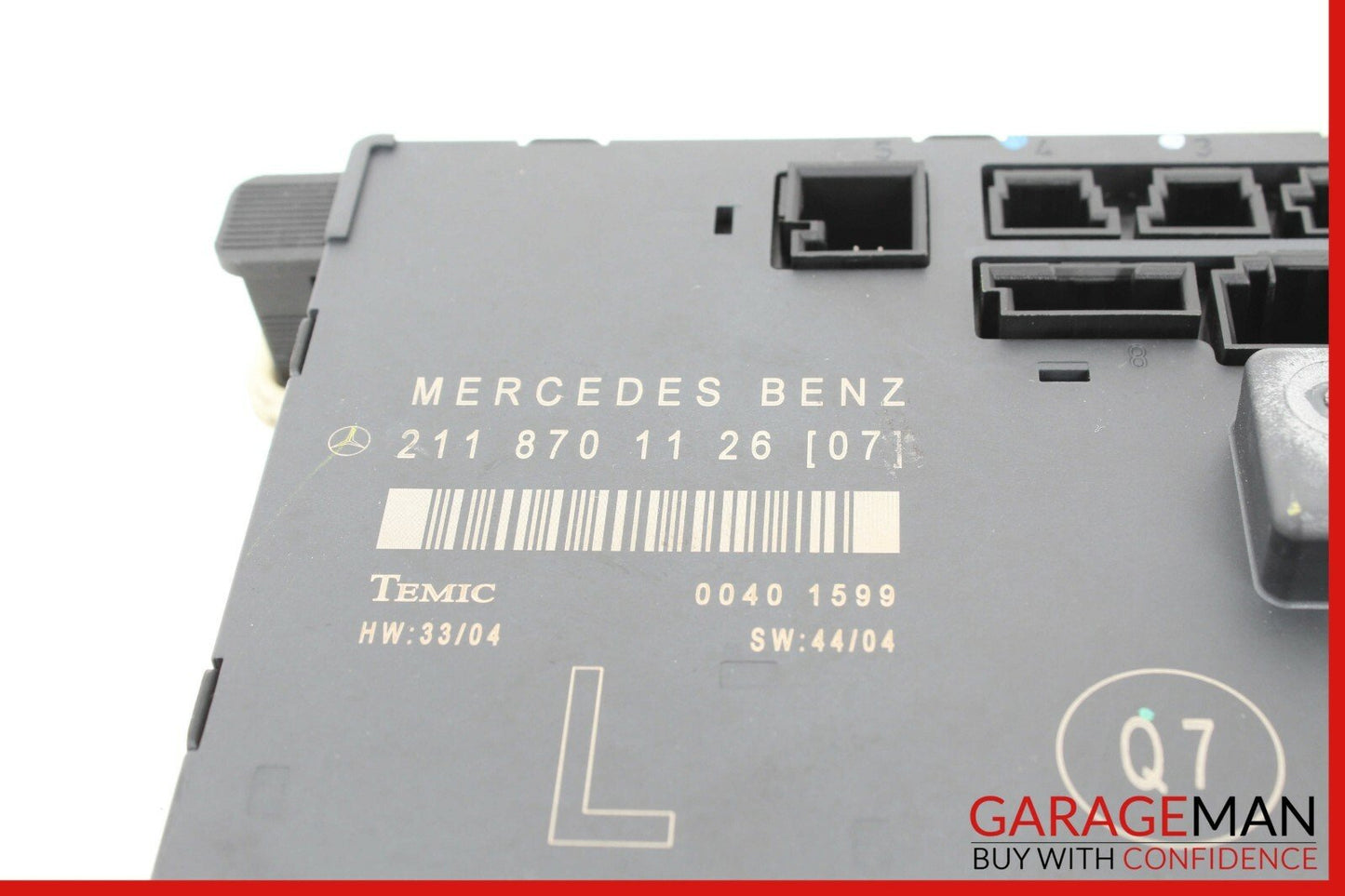 03-09 Mercedes W211 E350 E550 Front Left Driver Side Door Control Module OEM