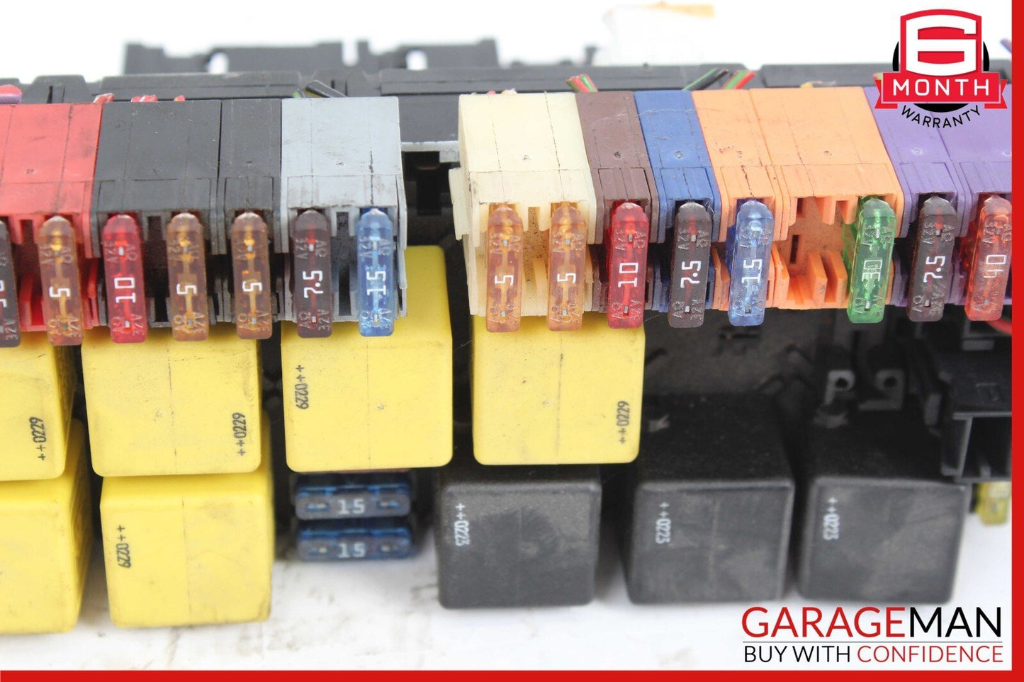 03-12 Mercedes R230 SL600 SL63 AMG Front Left SAM Fuse Box Control Module Assy