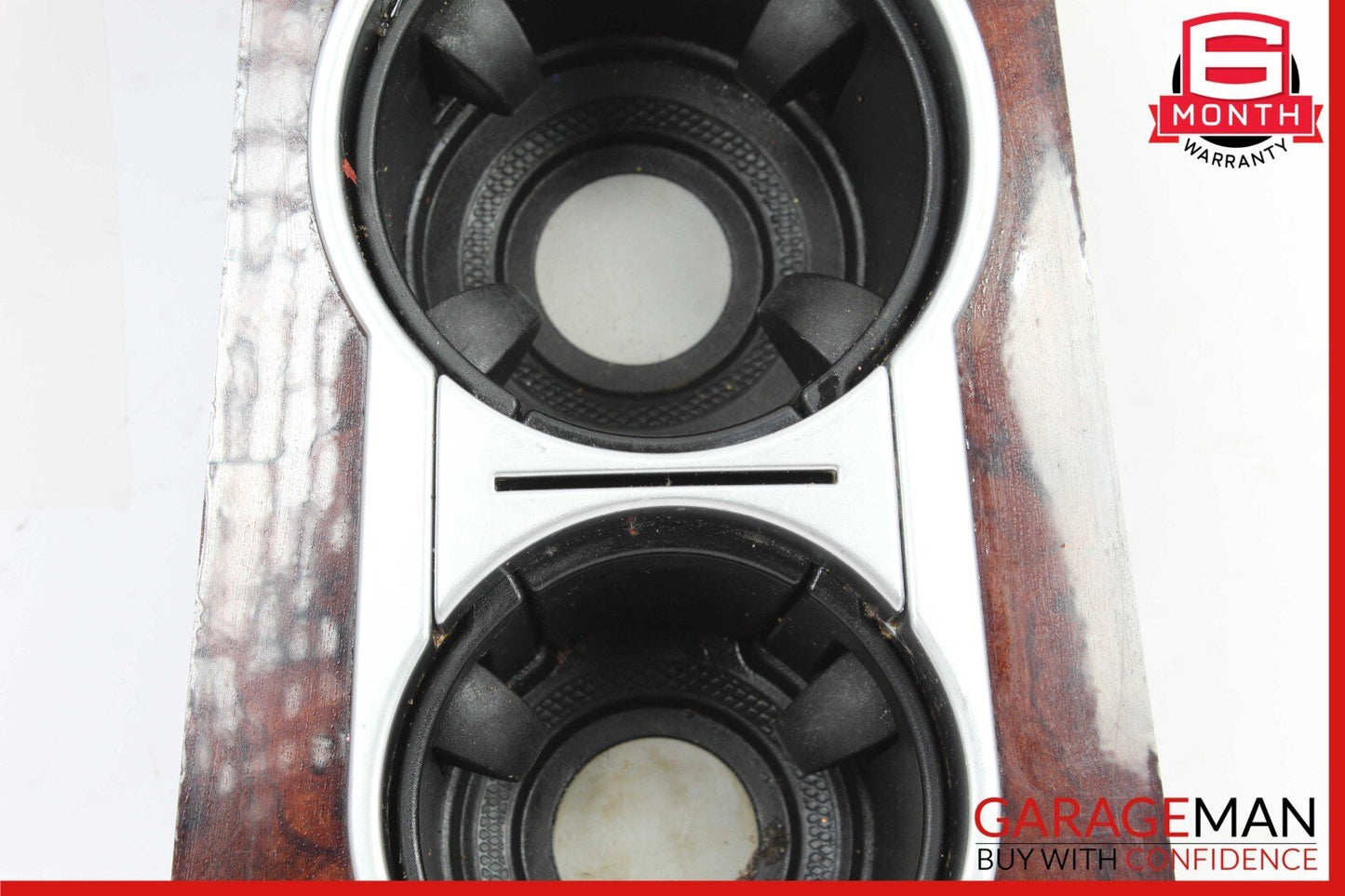 06-12 Mercedes GL450 ML350 GL350 Center Console Cup Holder Compartment Wood