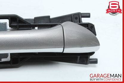 03-09 Mercedes W211 E350 Front Right Side Exterior Door Handle Silver OEM