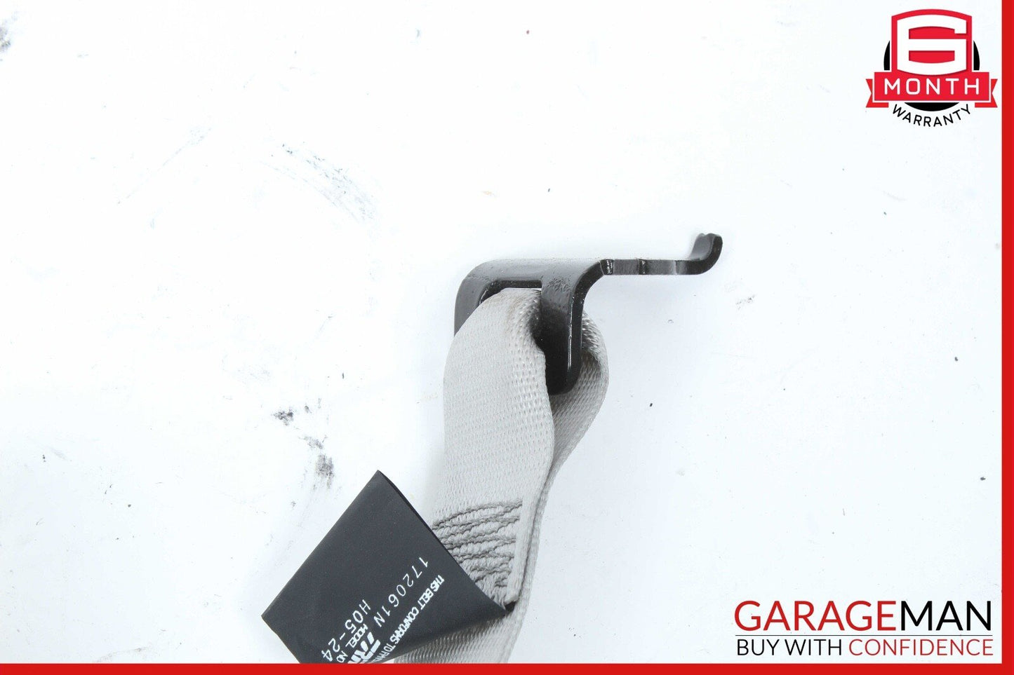06-09 Mercedes W164 ML500 Rear Right Side Seat Belt Seatbelt Retractor Black OEM