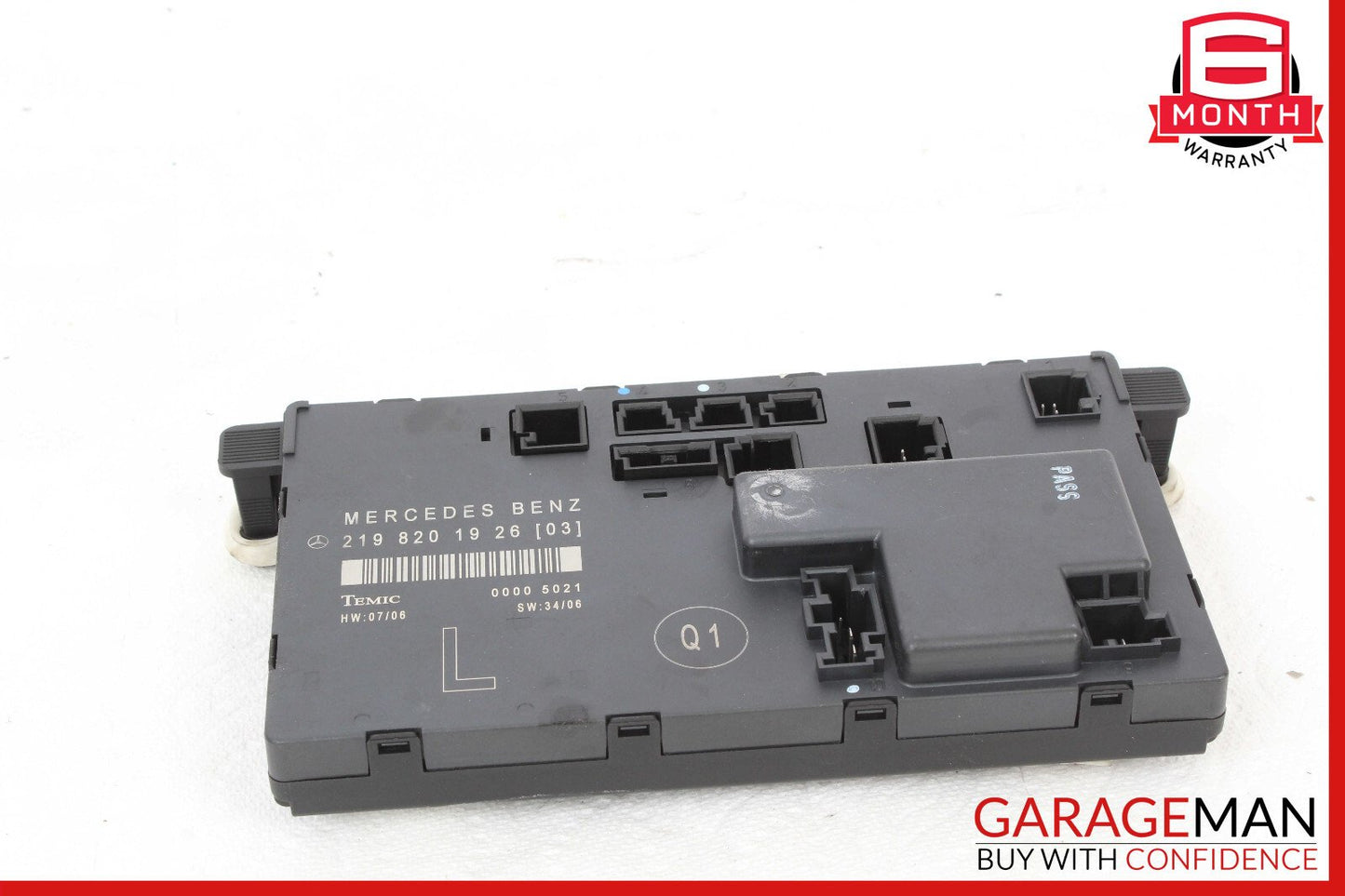 06-11 Mercedes W219 CLS500 CLS55 AMG Front Left Driver Door Control Module OEM
