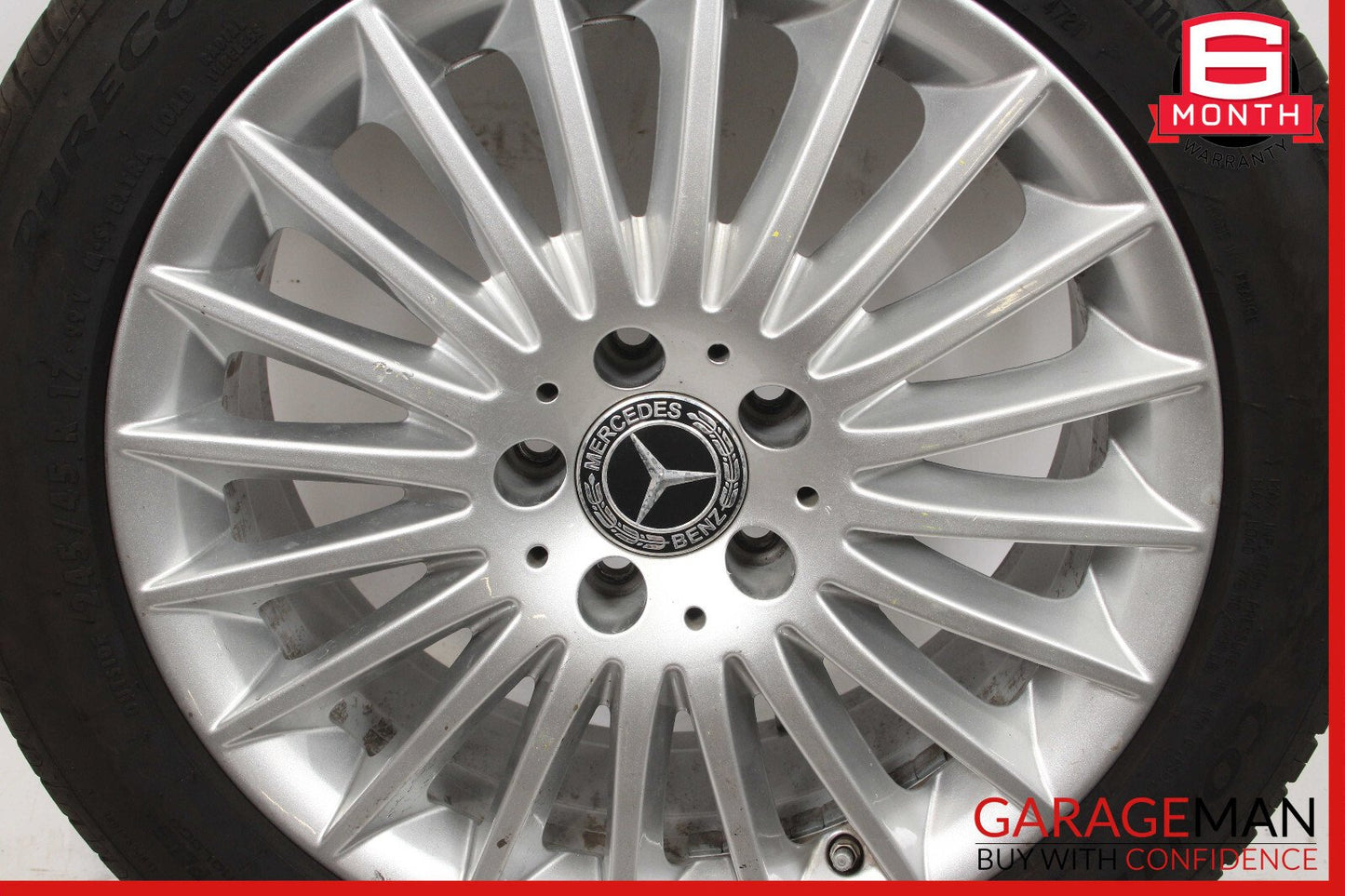 10-16 Mercedes W212 E350 E550 Wheel Tire Rim 8Jx17H2 ET48 OEM